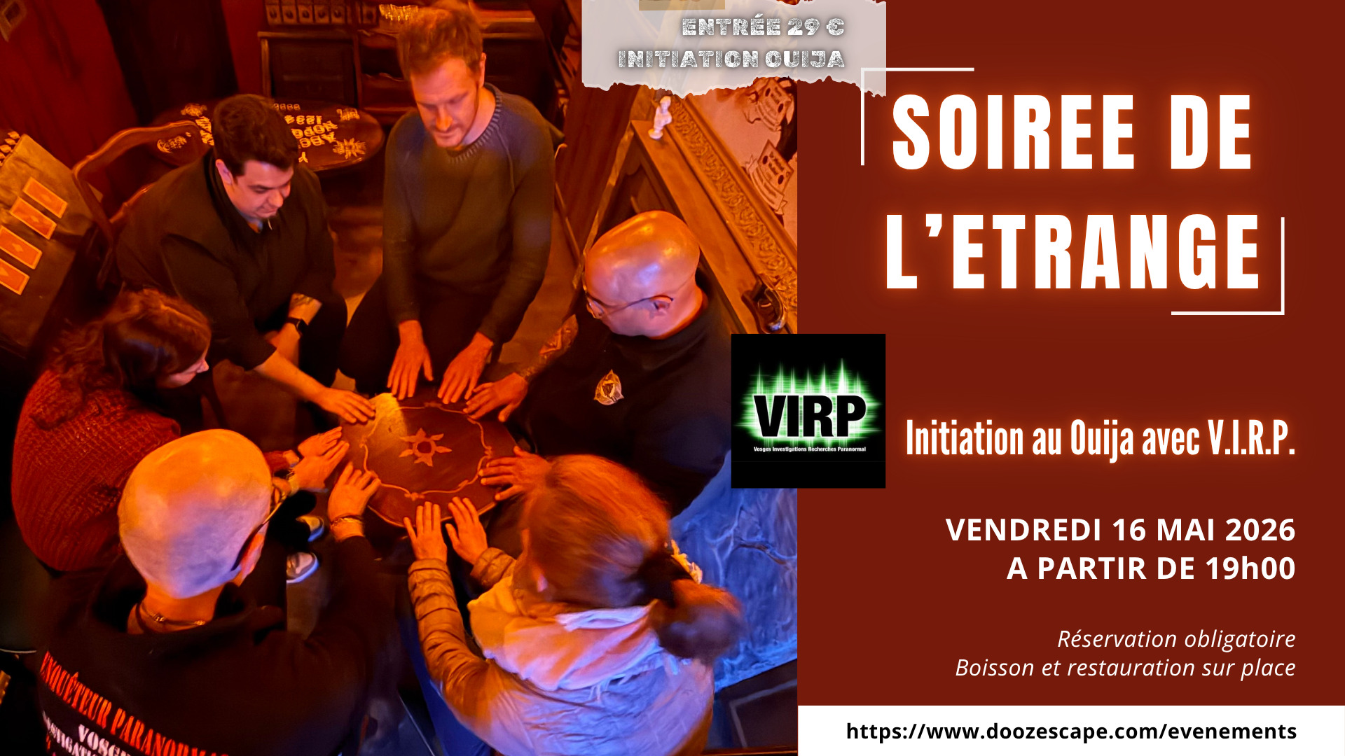 Soirée de l'étrange