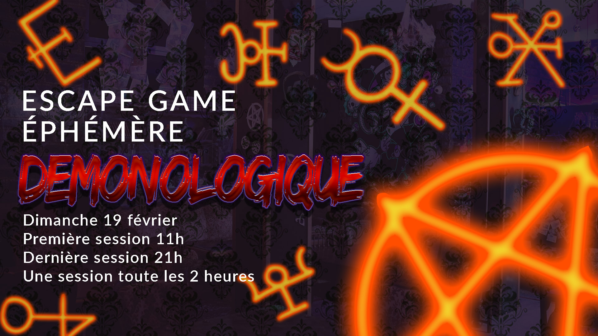 Démonologique - Escape Game Éphémère