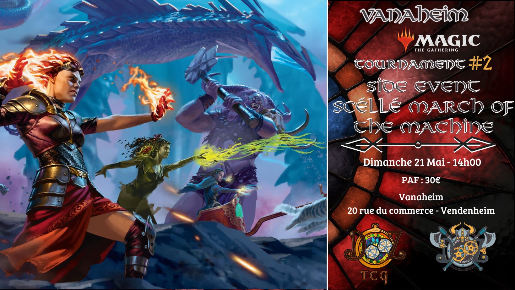 Vanaheim Magic Tournament #2 - Scellé March of the machine