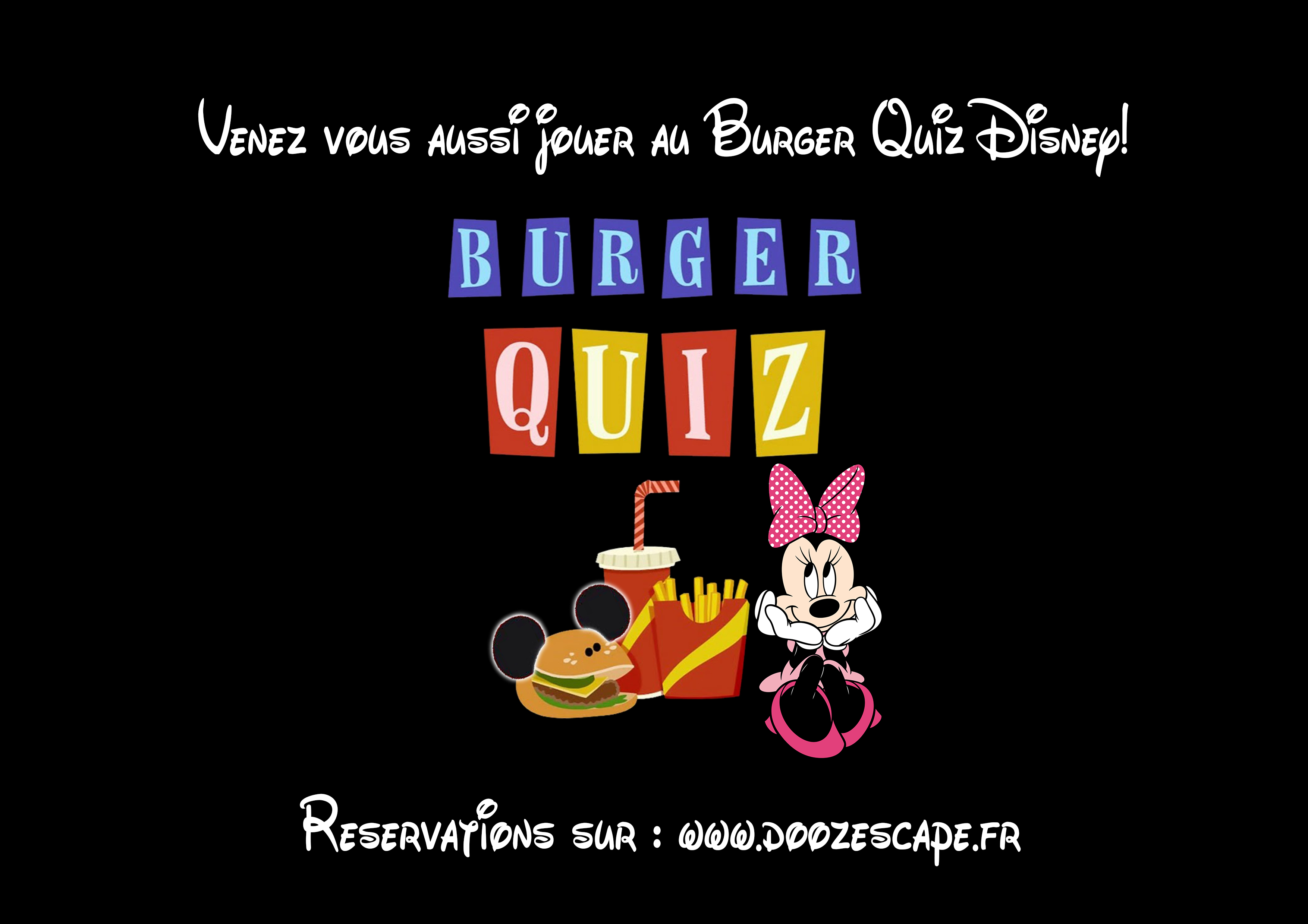 Burger Quiz Disney