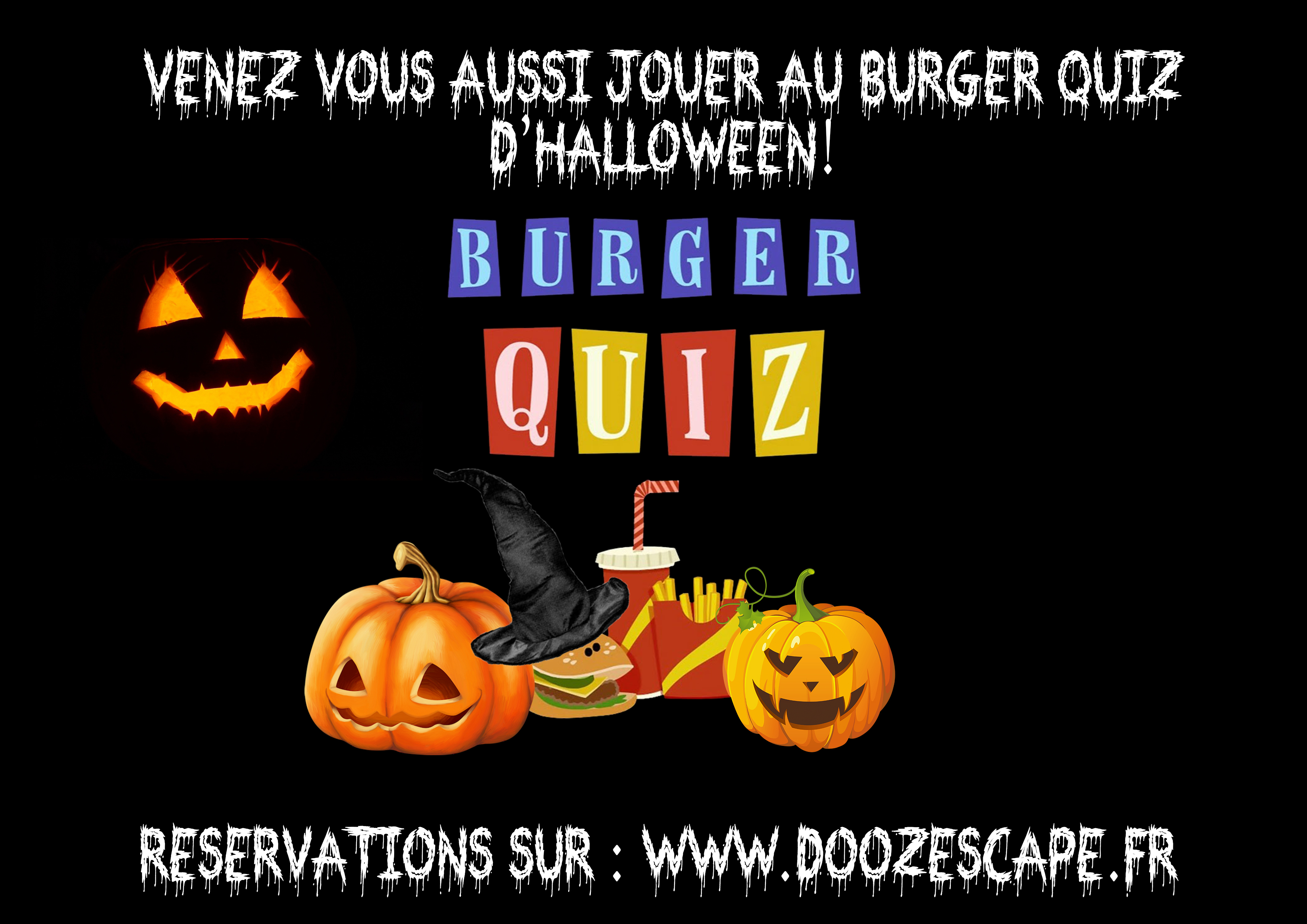 Burger Quiz Halloween